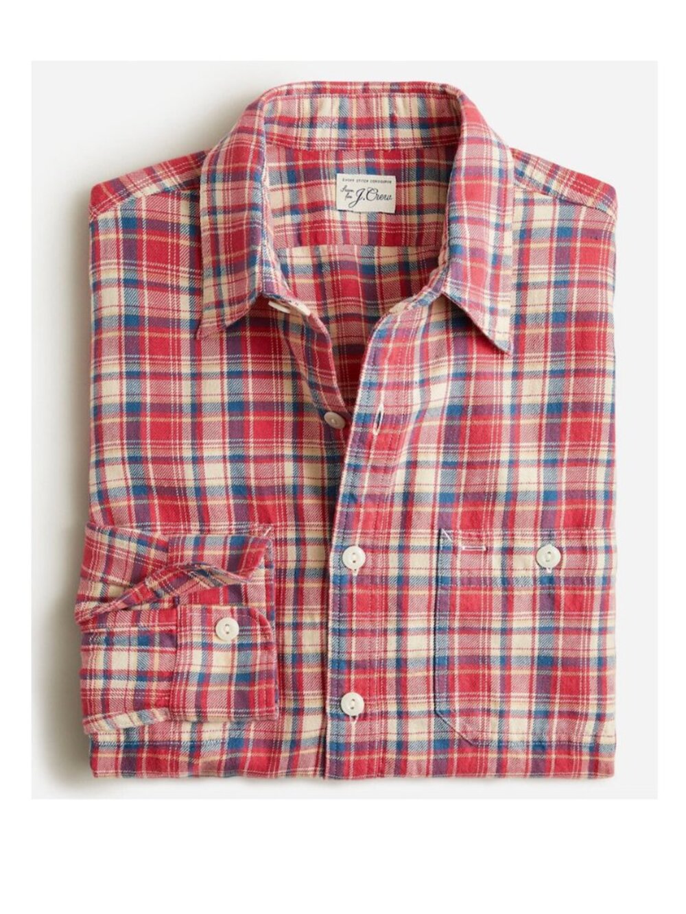 J.Crew Classic Plaid Shirt